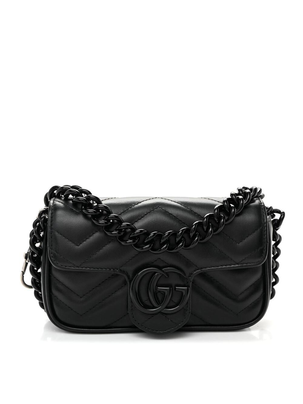 Gucci Calfskin Matelasse Monochrome Gg #308324G99B